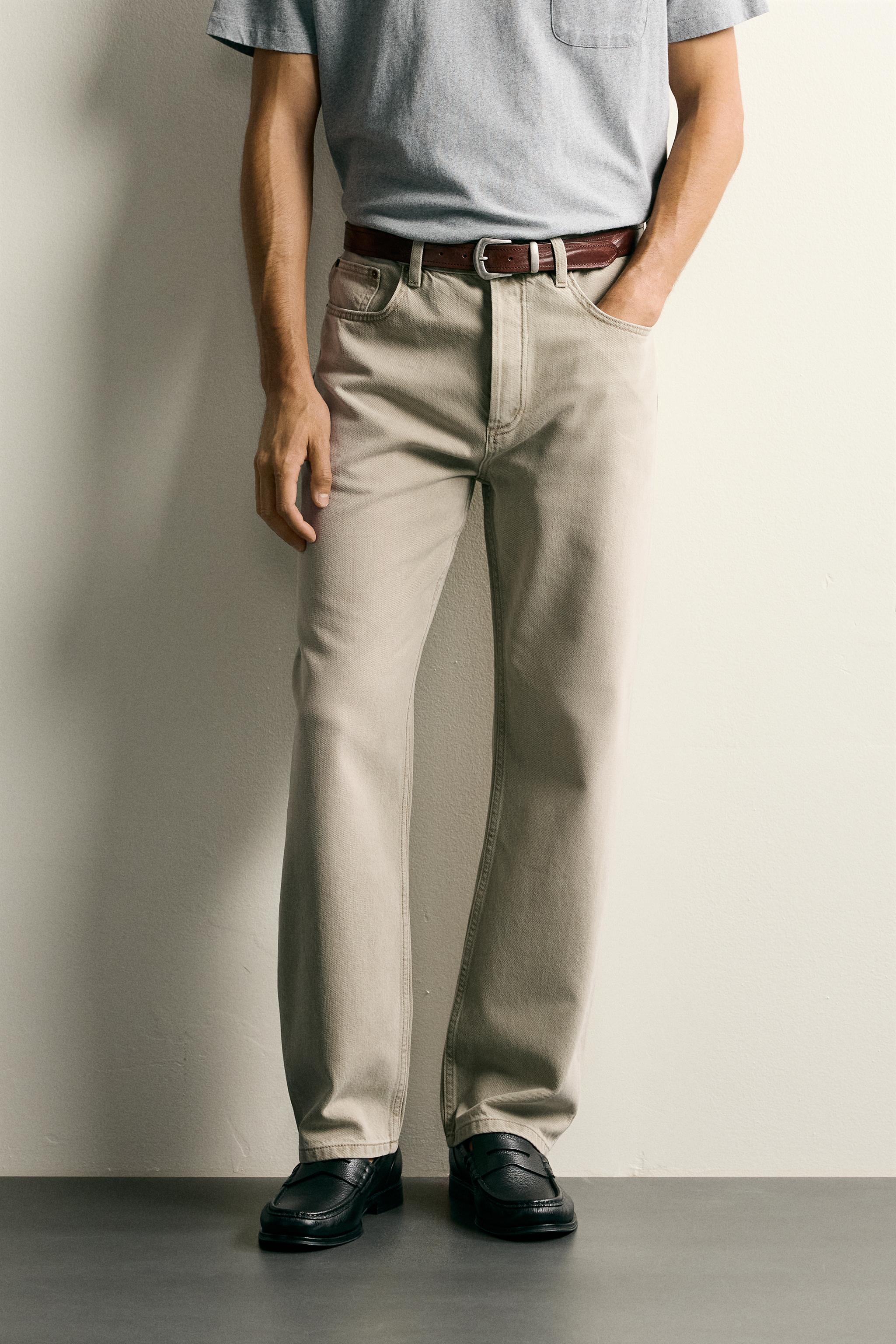 STRAIGHT ANKLE FIT JEANS
